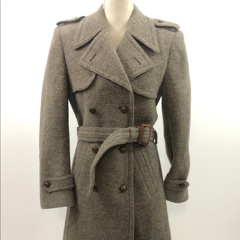 VTG Michel de L’Isle for BARNEY’S Wool Trench Coat
